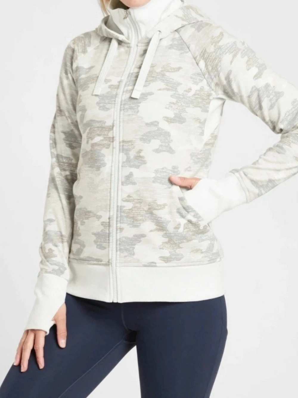Athleta Triumph Camo Hoodie